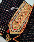 Block Print Cotton Suit