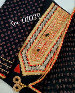 Block Print Cotton Suit