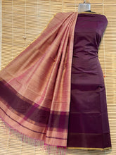 Load image into Gallery viewer, Maheshwari Cotton Silk Top with Jute Dupatta