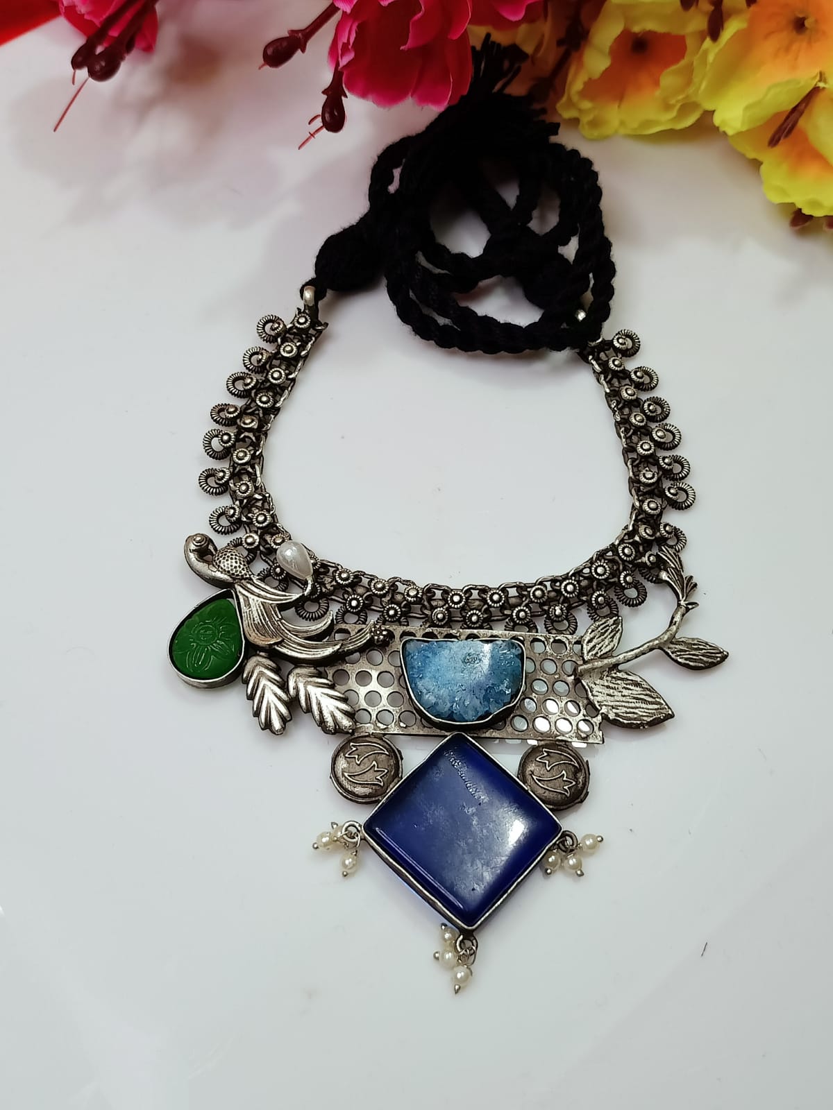 Oxidised Silver Necklaces