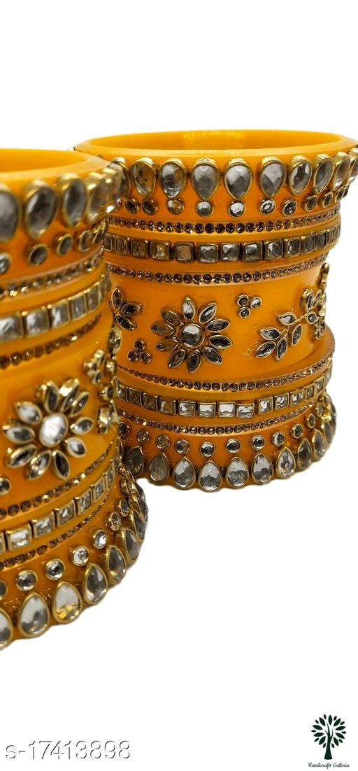 Feminine Fusion Bangles(Bridal Bangles)