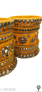 Feminine Fusion Bangles(Bridal Bangles)