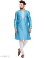 Men's Embroidered Kurta Pyjama Sets