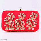 Diva Attractive Premium Banglori Silk Women's Clutches