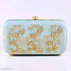 Diva Attractive Premium Banglori Silk Women's Clutches